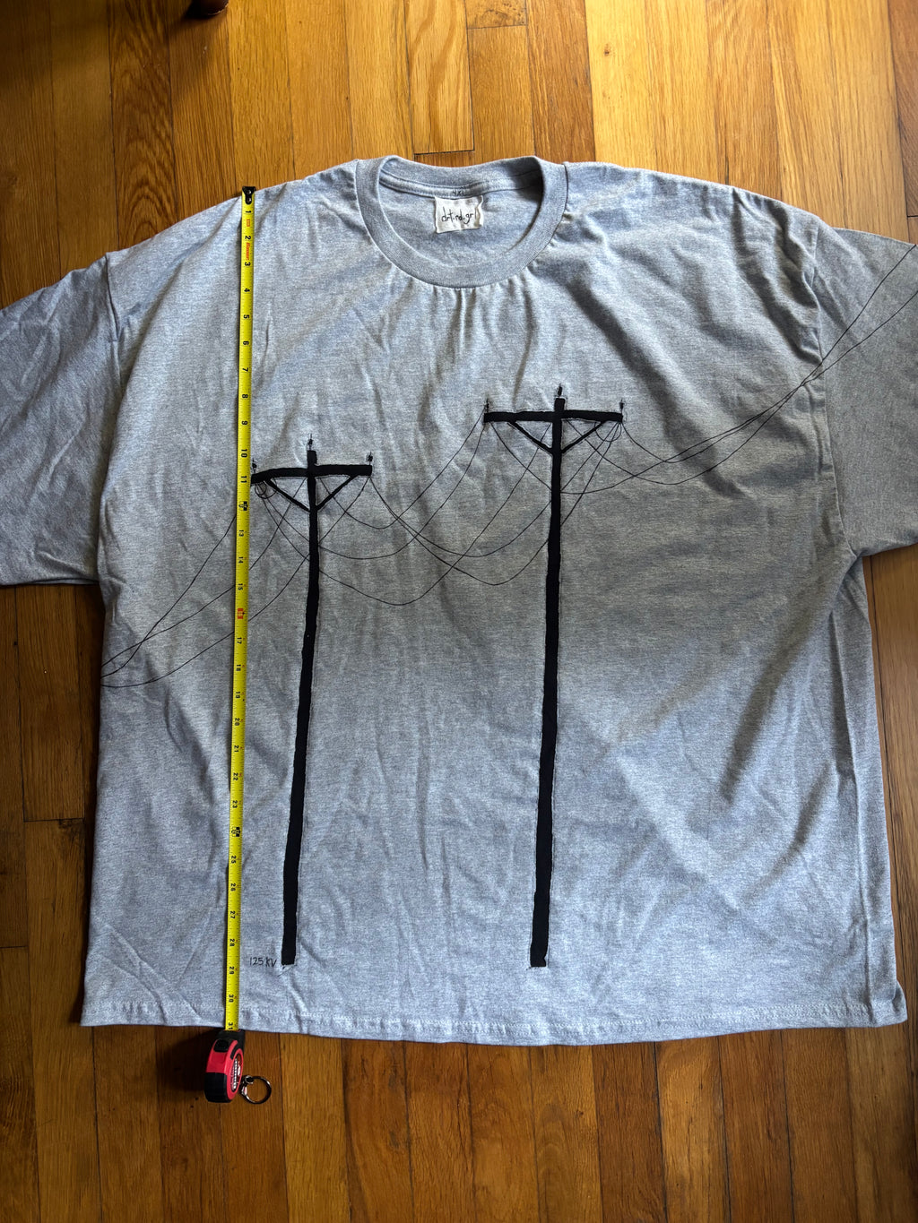 powerlines tee 4XL