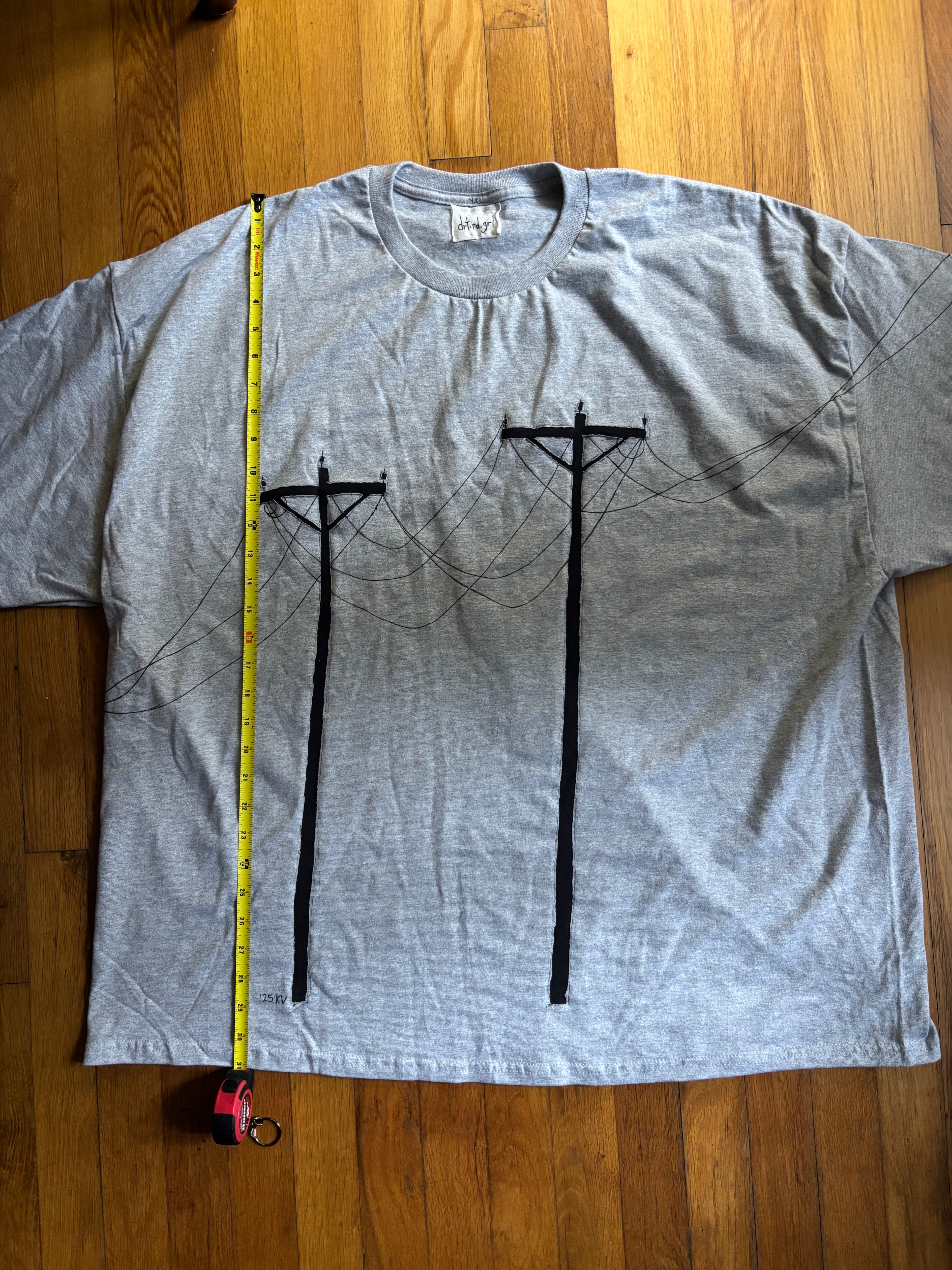 powerlines tee 4XL
