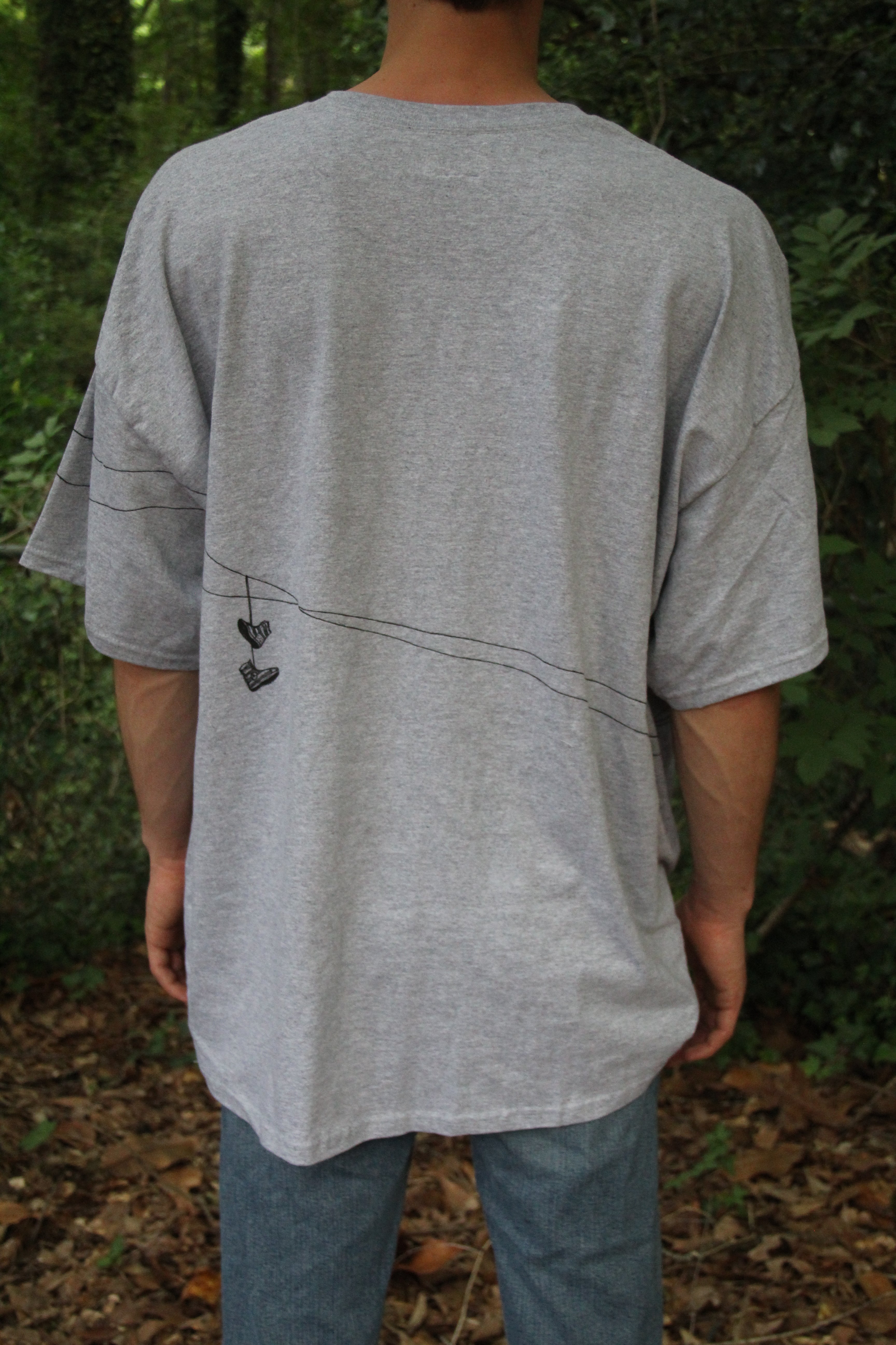 powerlines tee 4XL